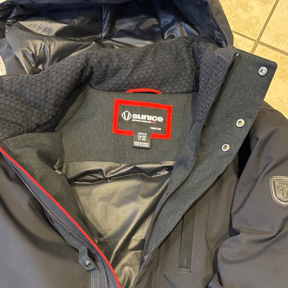 Sunice Men's Black Performance Coat